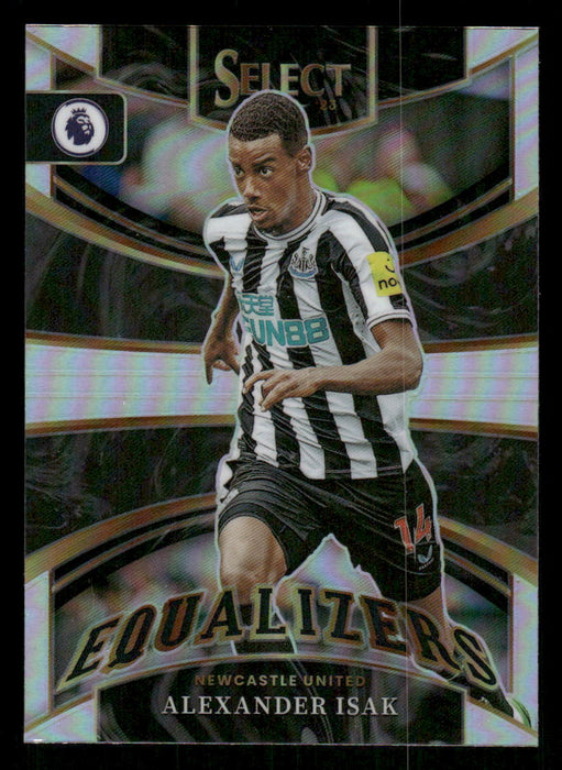 Alexander Isak 2022-23 Panini Select Premier League Silver Equalizers Front of Card