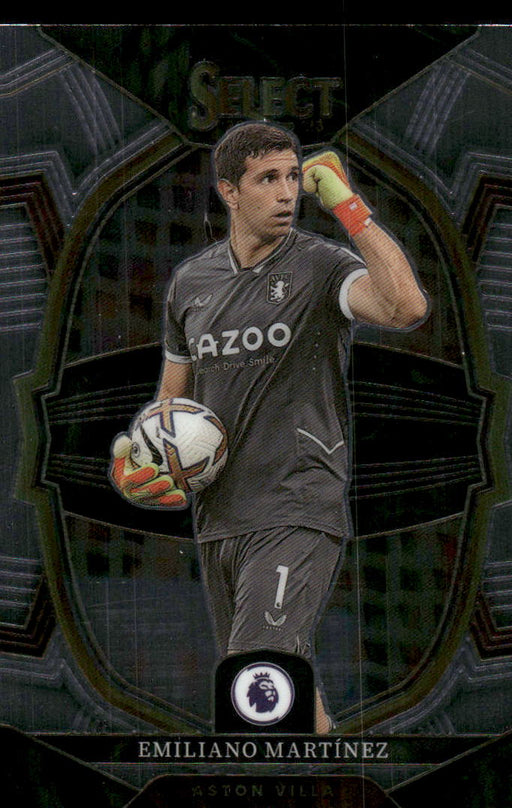 Emiliano Martinez 2022-23 Panini Select Premier League Base Front of Card