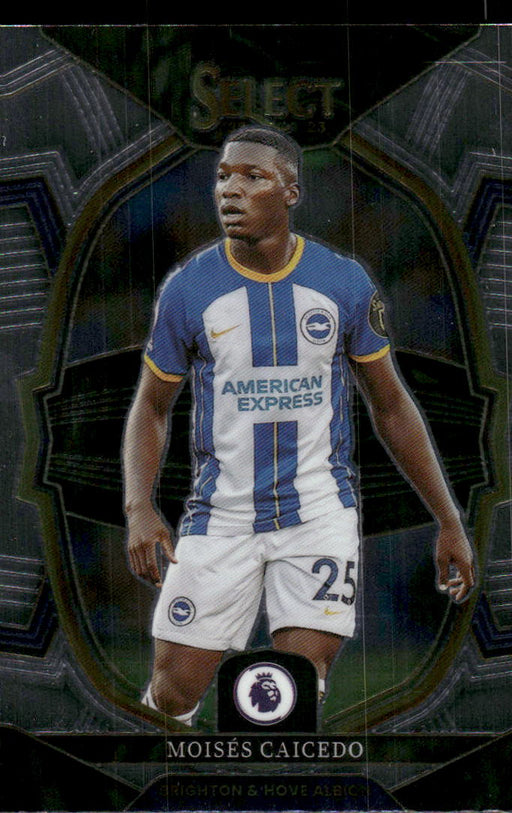 Moises Caicedo 2022-23 Panini Select Premier League Base Front of Card