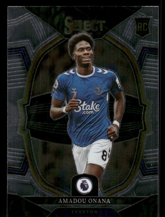 Amadou Onana 2022-23 Panini Select Premier League Base Front of Card