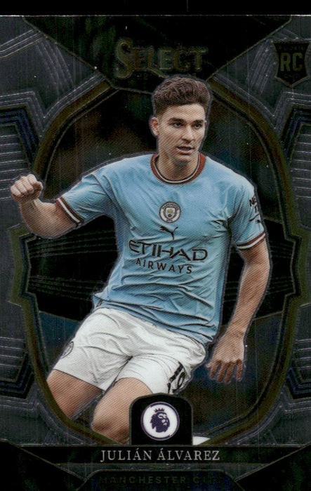 Julian Alvarez 2022-23 Panini Select Premier League Base Front of Card