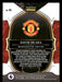 David de Gea 2022-23 Panini Select Premier League Base Back of Card