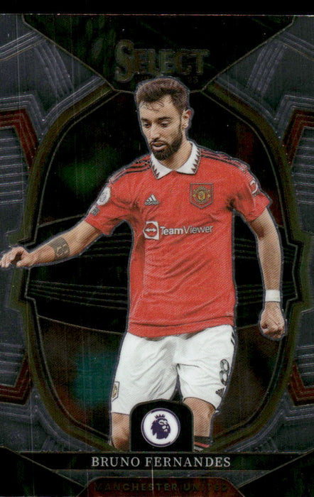 Bruno Fernandes 2022-23 Panini Select Premier League Base Front of Card