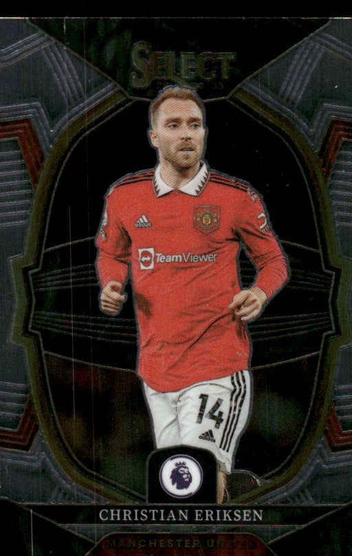 Christian Eriksen 2022-23 Panini Select Premier League Base Front of Card