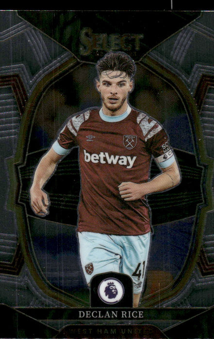 Declan Rice 2022-23 Panini Select Premier League Base Front of Card