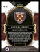 Maxwel Cornet 2022-23 Panini Select Premier League Base Back of Card