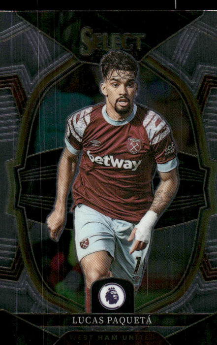 Lucas Paqueta 2022-23 Panini Select Premier League Base Front of Card