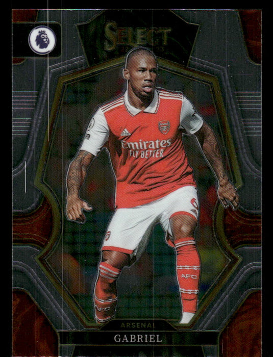 Gabriel 2022-23 Panini Select Premier League Base Front of Card