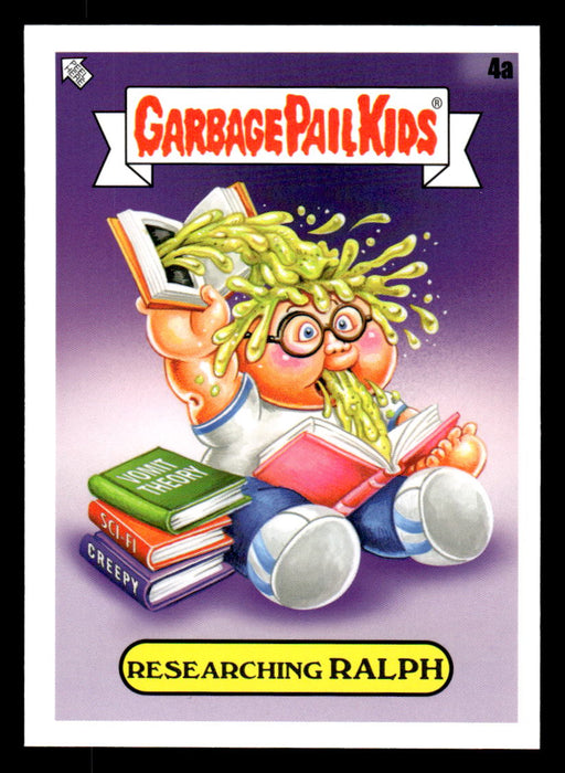 Researching RALPH 2022 Topps Garbage Pail Kids Bookworms Base Front of Card