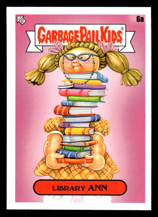 Library ANN 2022 Topps Garbage Pail Kids Bookworms Base Front of Card