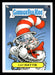 Cat HATTIE 2022 Topps Garbage Pail Kids Bookworms Base Front of Card