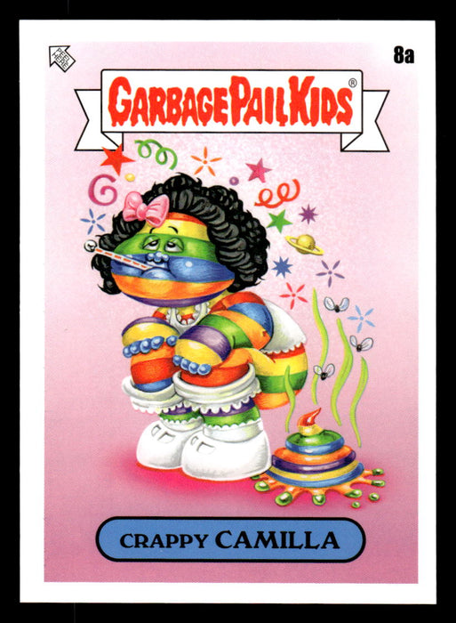 Crappy CAMILLA 2022 Topps Garbage Pail Kids Bookworms Base Front of Card