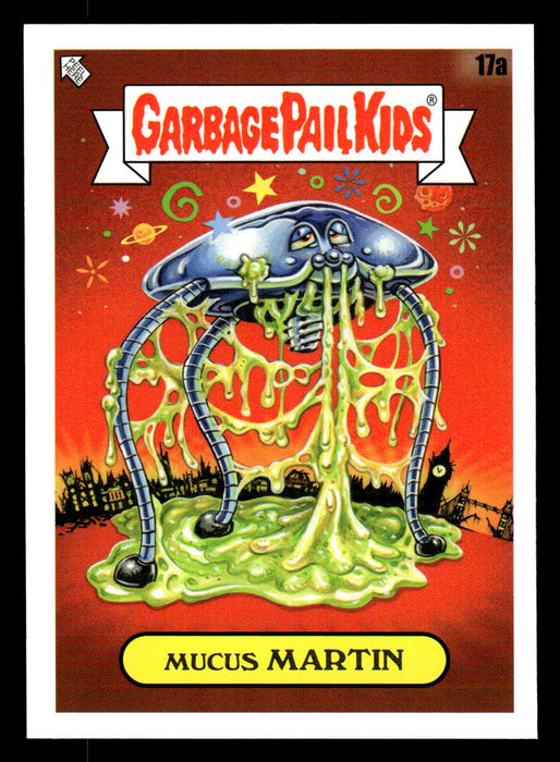 Mucus MARTIN 2022 Topps Garbage Pail Kids Bookworms Base Front of Card