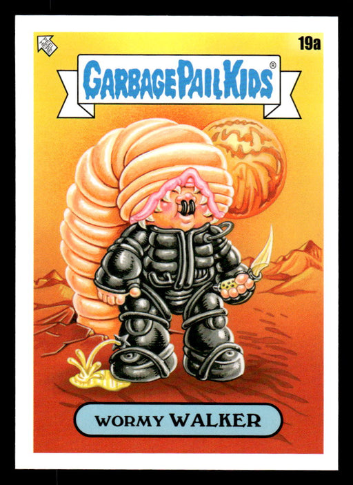 Wormy WALKER 2022 Topps Garbage Pail Kids Bookworms Base Front of Card