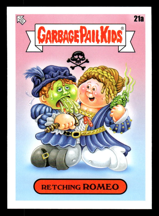 Retching ROMEO 2022 Topps Garbage Pail Kids Bookworms Base Front of Card