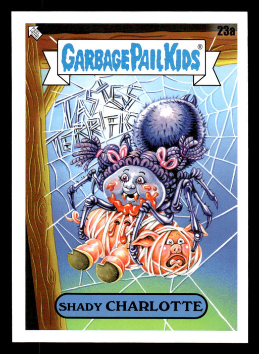 Shady CHARLOTTE 2022 Topps Garbage Pail Kids Bookworms Base Front of Card