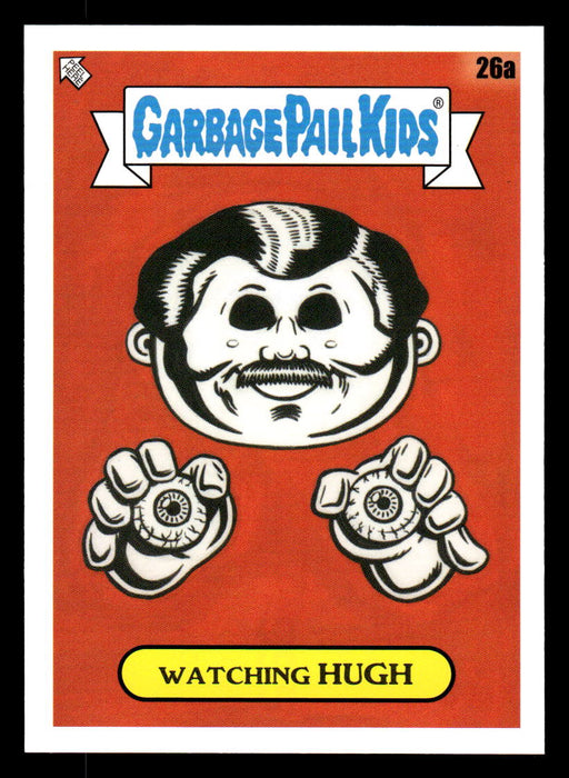 Watching HUGH 2022 Topps Garbage Pail Kids Bookworms Base Front of Card