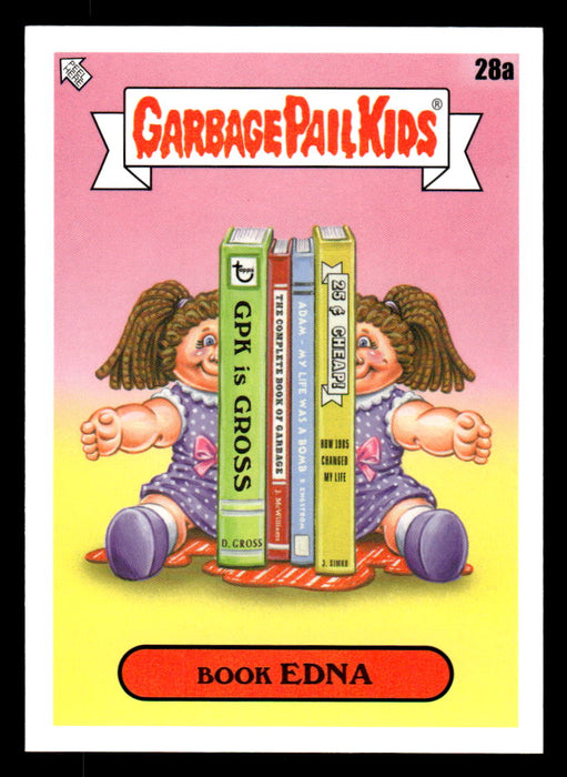 Book EDNA 2022 Topps Garbage Pail Kids Bookworms Base Front of Card