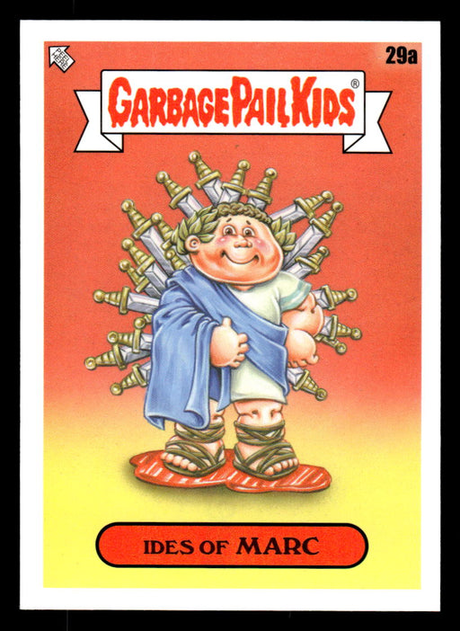 Ides of MARC 2022 Topps Garbage Pail Kids Bookworms Base Front of Card