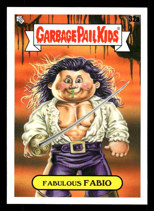 Fabulous FABIO 2022 Topps Garbage Pail Kids Bookworms Base Front of Card