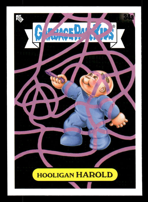 Hooligan HAROLD 2022 Topps Garbage Pail Kids Bookworms Base Front of Card