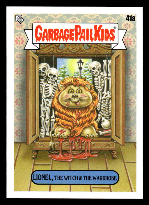 LIONEL, the Witch & the... 2022 Topps Garbage Pail Kids Bookworms Base Front of Card