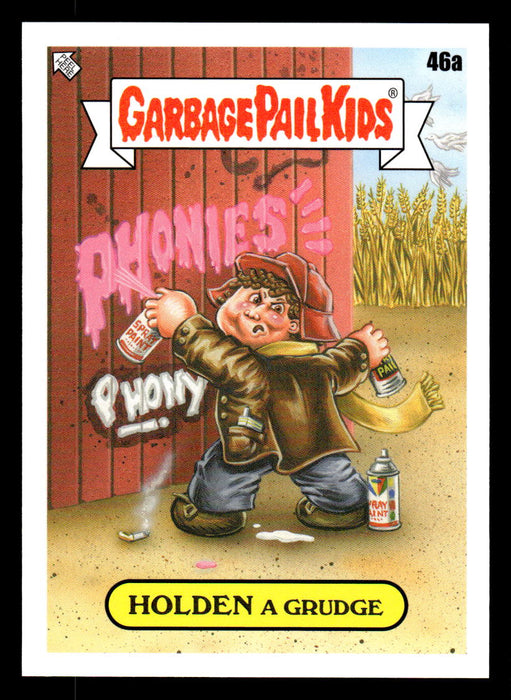 HOLDEN a Grudge 2022 Topps Garbage Pail Kids Bookworms Base Front of Card