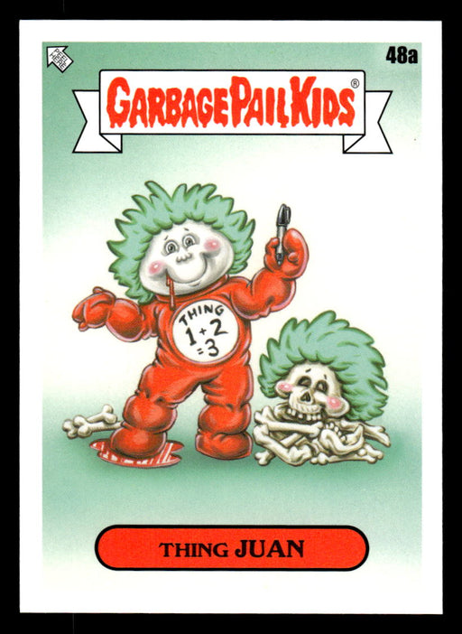 Thing JUAN 2022 Topps Garbage Pail Kids Bookworms Base Front of Card