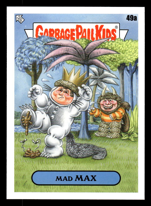 Mad MAX 2022 Topps Garbage Pail Kids Bookworms Base Front of Card