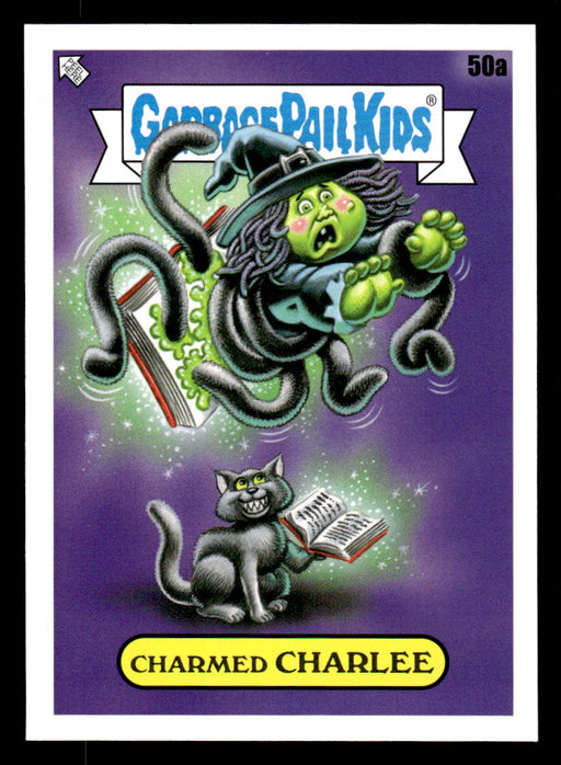 Charmed CHARLEE 2022 Topps Garbage Pail Kids Bookworms Base Front of Card