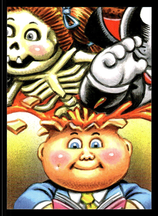 Peppy PIPPI 2022 Topps Garbage Pail Kids Bookworms Base Back of Card