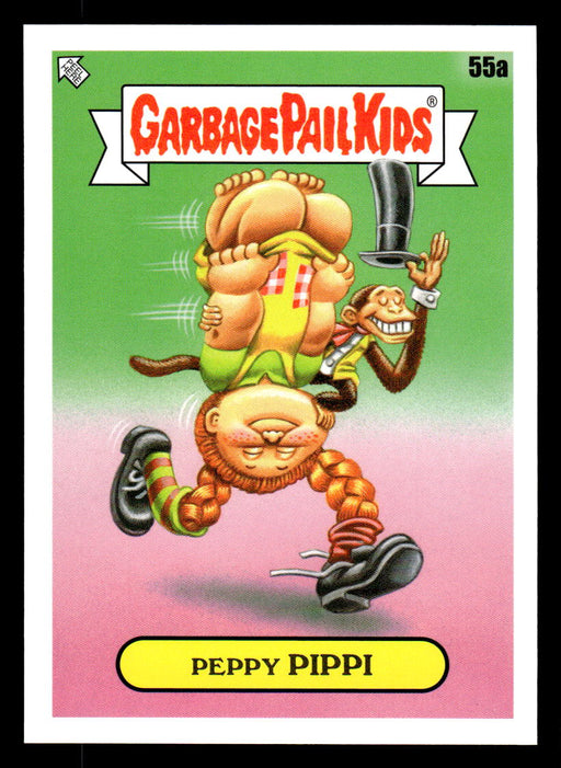 Peppy PIPPI 2022 Topps Garbage Pail Kids Bookworms Base Front of Card