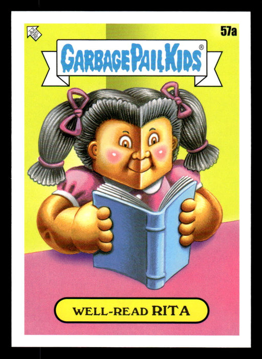 Well-Read RITA 2022 Topps Garbage Pail Kids Bookworms Base Front of Card