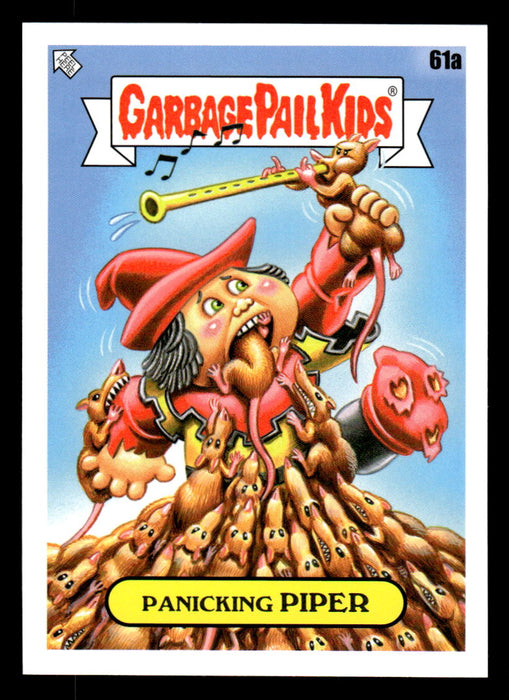 Panicking PIPER 2022 Topps Garbage Pail Kids Bookworms Base Front of Card