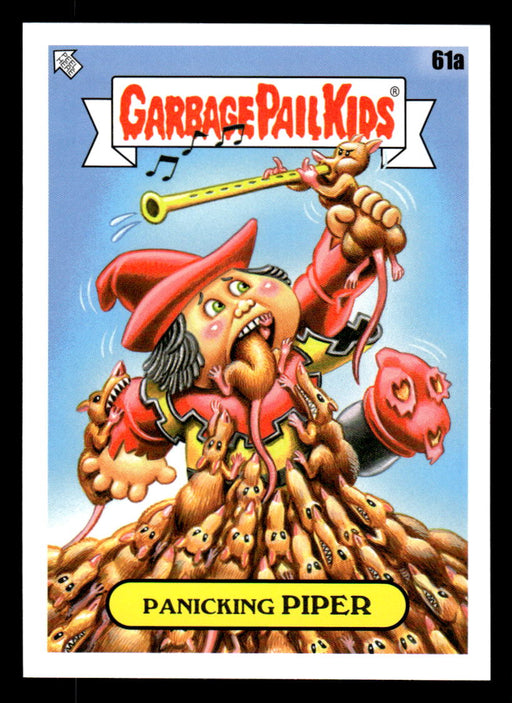 Panicking PIPER 2022 Topps Garbage Pail Kids Bookworms Base Front of Card