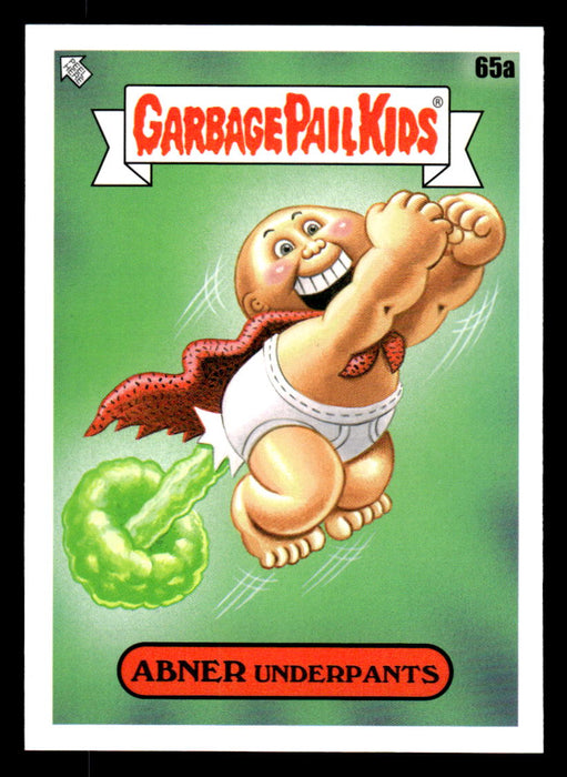 ABNER Underpants 2022 Topps Garbage Pail Kids Bookworms Base Front of Card