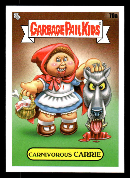 Carnivorous CARRIE 2022 Topps Garbage Pail Kids Bookworms Base Front of Card