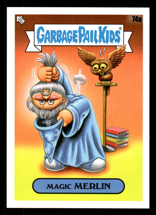 Magic MERLIN 2022 Topps Garbage Pail Kids Bookworms Base Front of Card