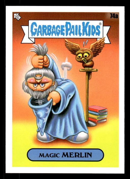 Magic MERLIN 2022 Topps Garbage Pail Kids Bookworms Base Front of Card