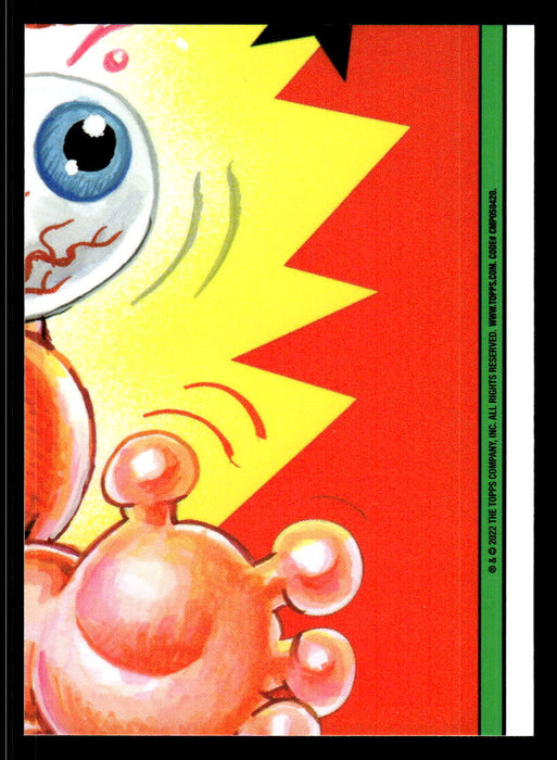 Audio PHIL 2022 Topps Garbage Pail Kids Bookworms Base Back of Card