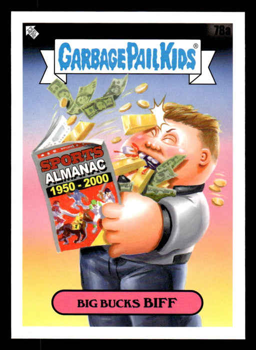 Big Bucks BIFF 2022 Topps Garbage Pail Kids Bookworms Base Front of Card