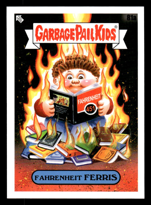 Fahrenheit FERRIS 2022 Topps Garbage Pail Kids Bookworms Base Front of Card