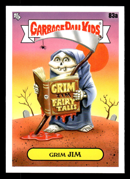 Grim JIM 2022 Topps Garbage Pail Kids Bookworms Base Front of Card