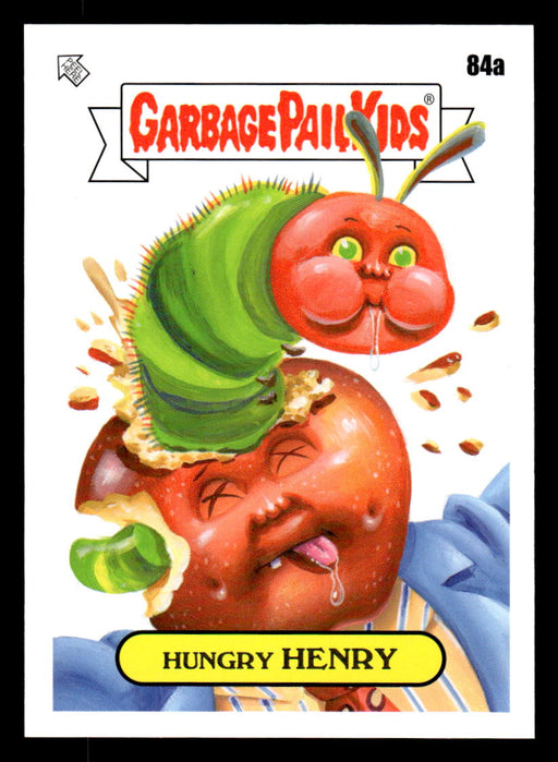 Hungry HENRY 2022 Topps Garbage Pail Kids Bookworms Base Front of Card