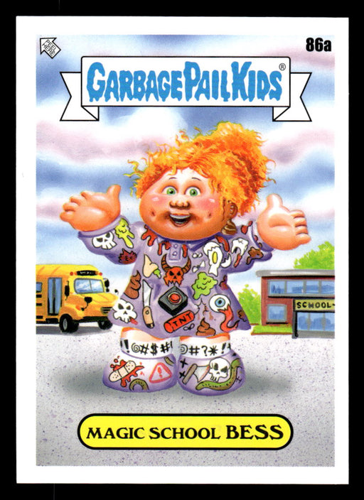 Magic School BESS 2022 Topps Garbage Pail Kids Bookworms Base Front of Card