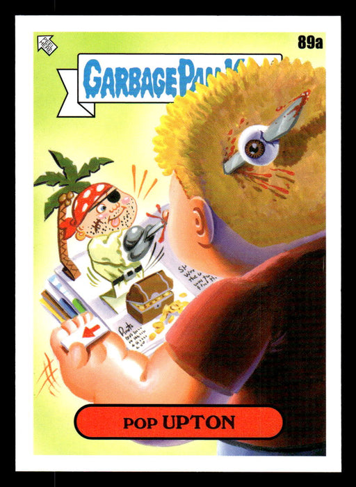 Pop UPTON 2022 Topps Garbage Pail Kids Bookworms Base Front of Card