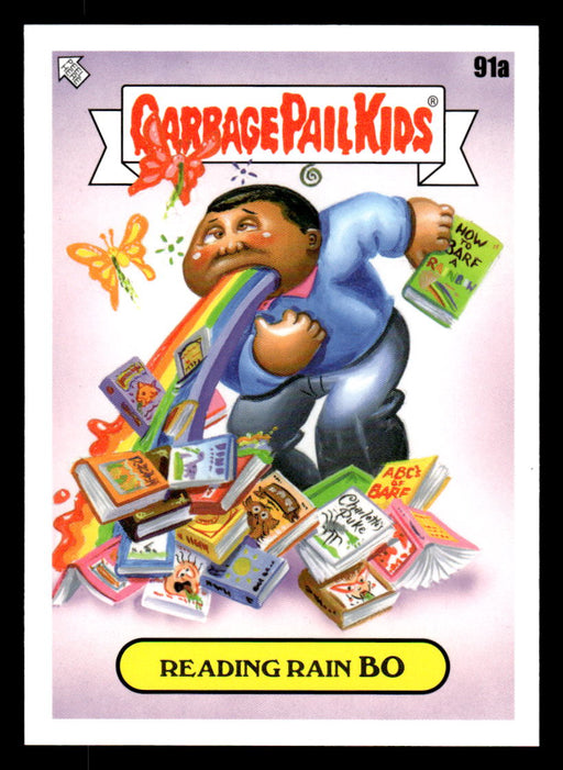 Reading Rain BO 2022 Topps Garbage Pail Kids Bookworms Base Front of Card