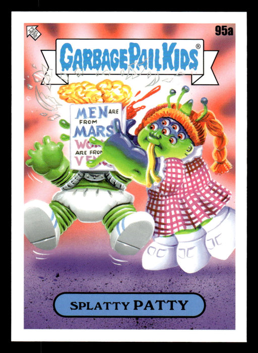 Splatty PATTY 2022 Topps Garbage Pail Kids Bookworms Base Front of Card