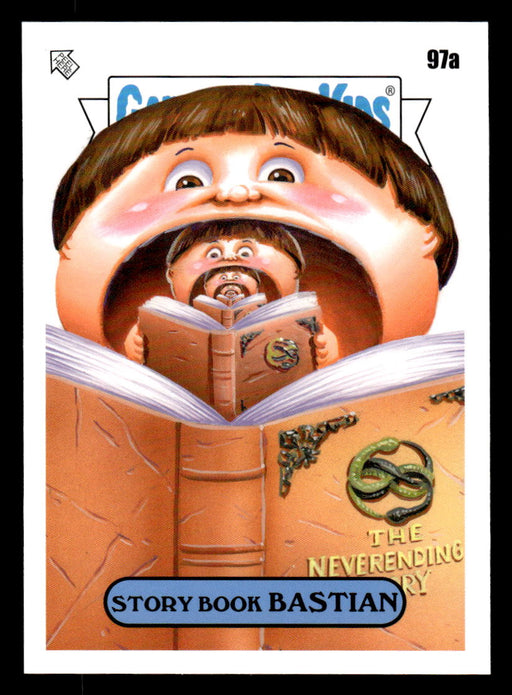 Story Book BASTIAN 2022 Topps Garbage Pail Kids Bookworms Base Front of Card