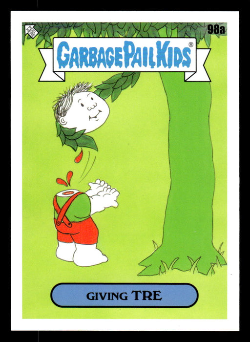 Giving TRE 2022 Topps Garbage Pail Kids Bookworms Base Front of Card